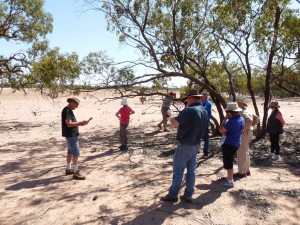 6 Peter Mace reading at Lake Eliza